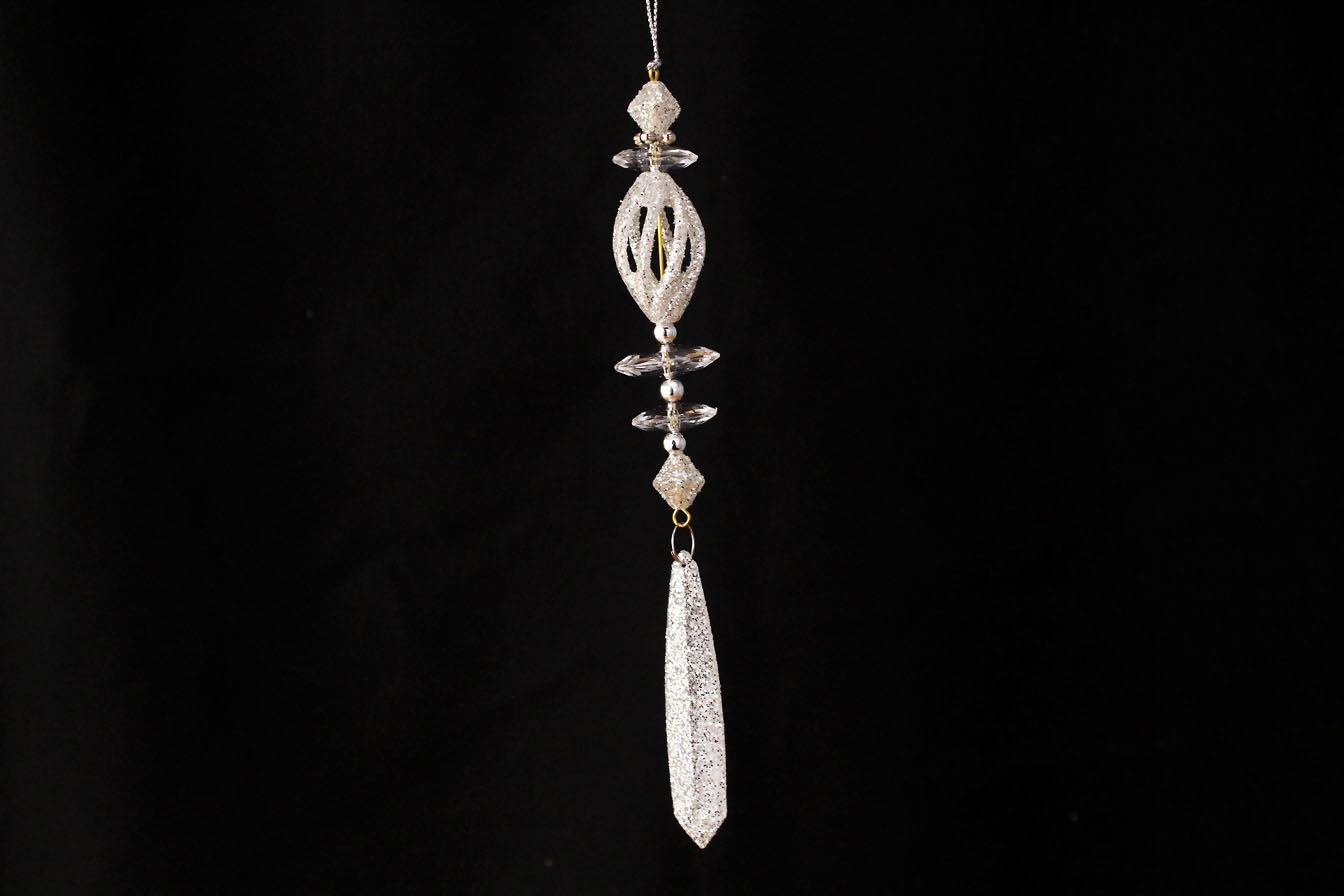 Beaded Drop Ornament