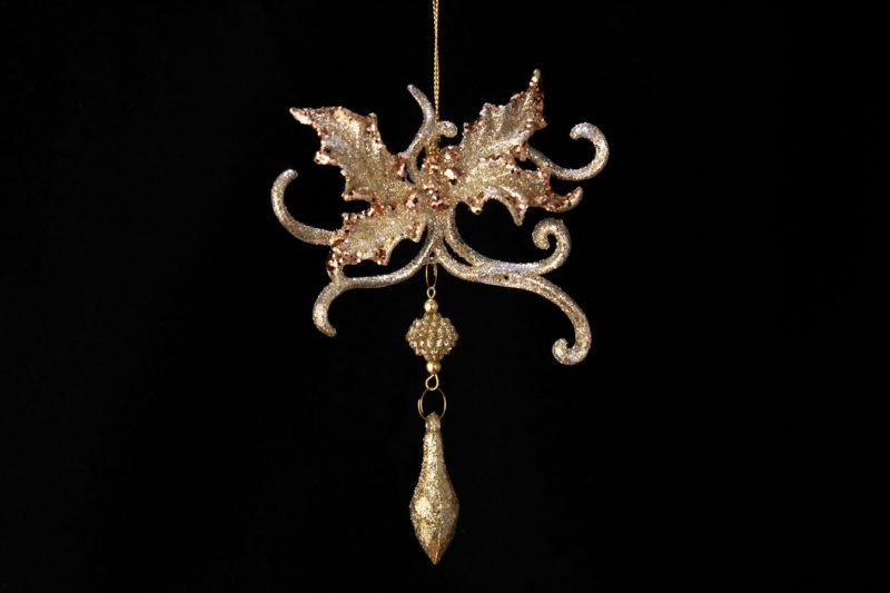 Christmas Leaves Pendant Ornament