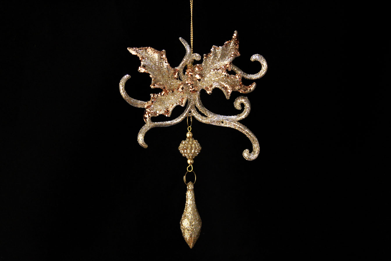 Christmas Leaves Pendant Ornament