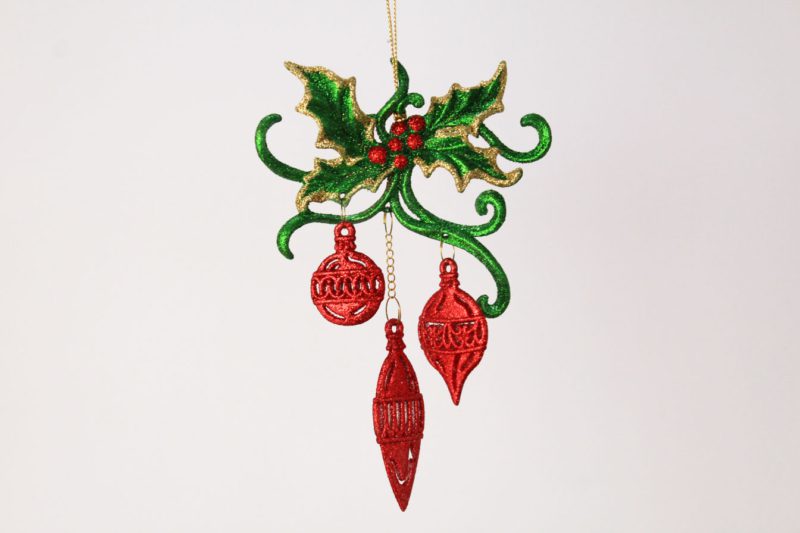 Christmas Leaves Ornament
