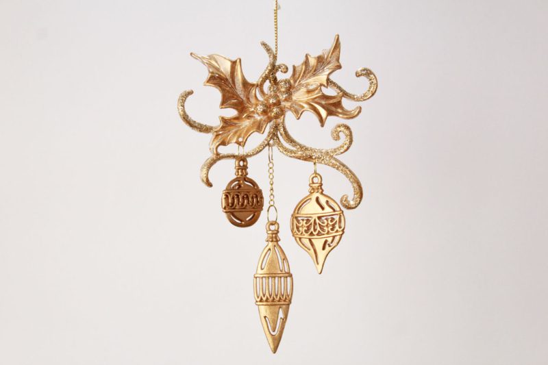 Christmas Leaves Ornament