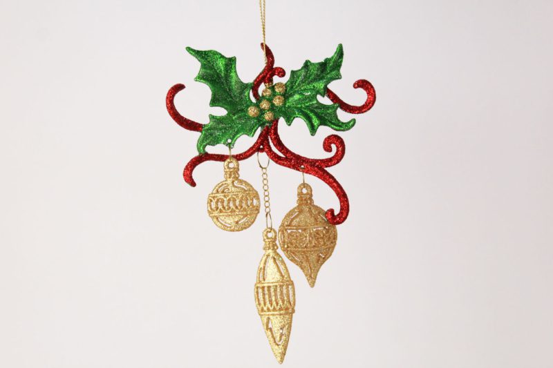 Christmas Leaves Ornament