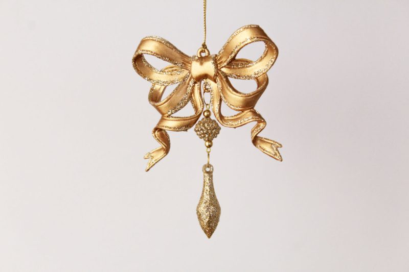 Bow With Pendant Ornament