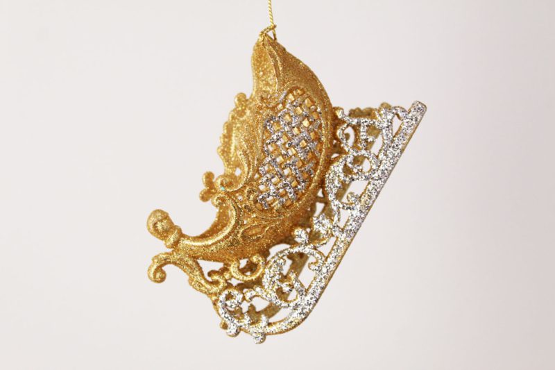 Santa Sleigh Ornament