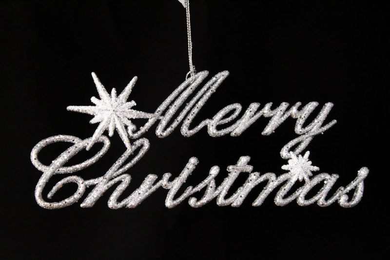 Merry Christmas Ornament