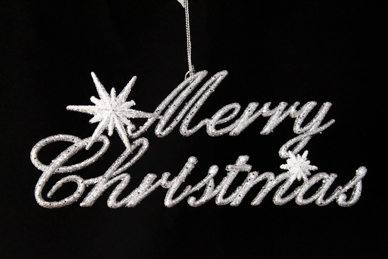 Merry Christmas Ornament