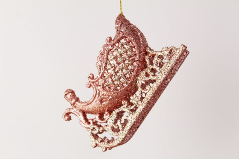 Santa Sleigh Ornament