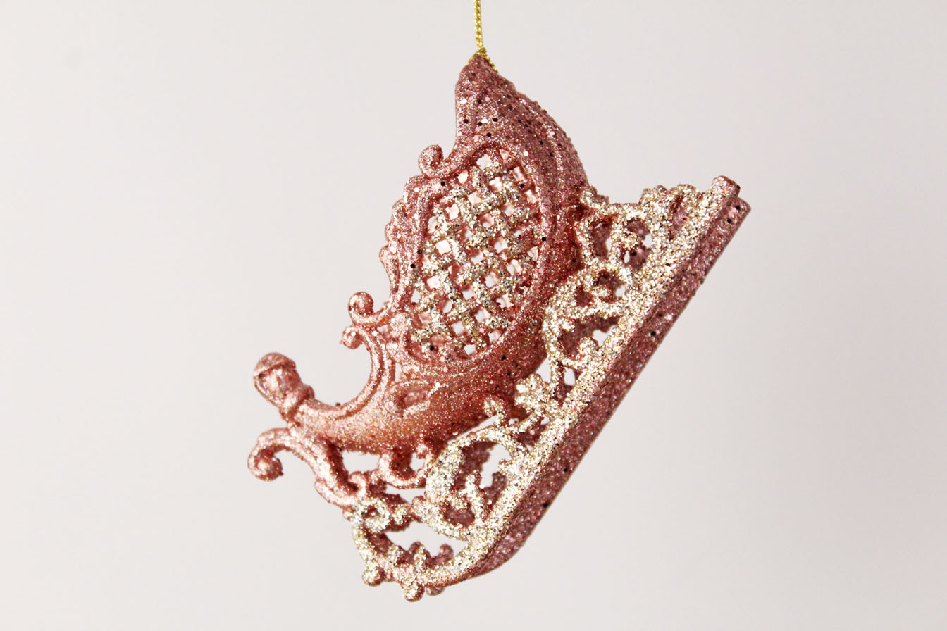 Santa Sleigh Ornament