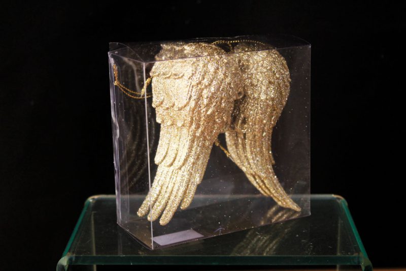Boxed Set Of Angel Wings Ornament