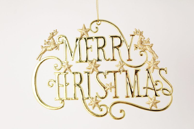Merry Christmas Ornament