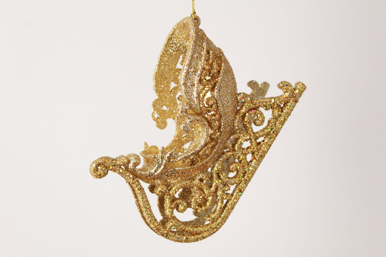 Christmas Sleigh Ornament