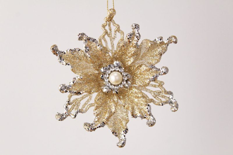 Poinsettia Ornament