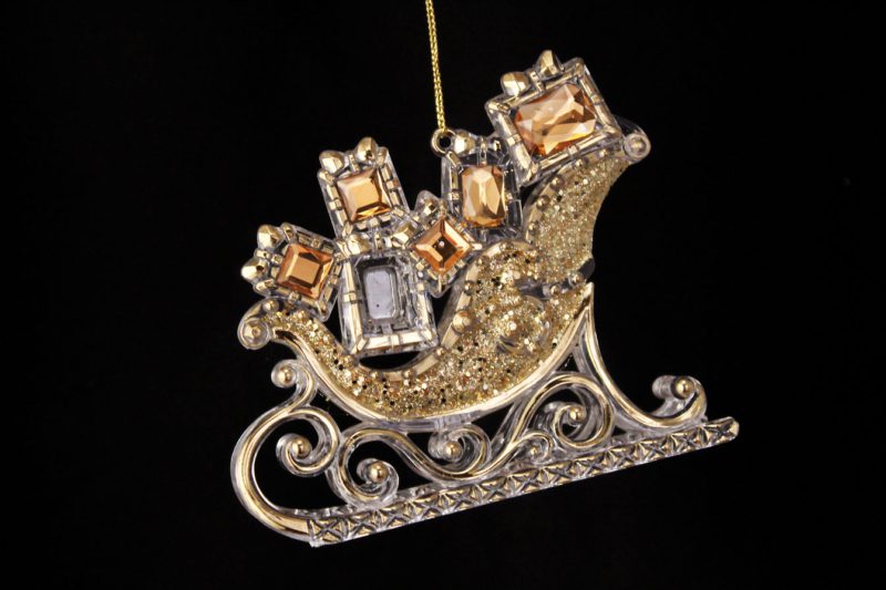 Christmas Sleigh Ornament