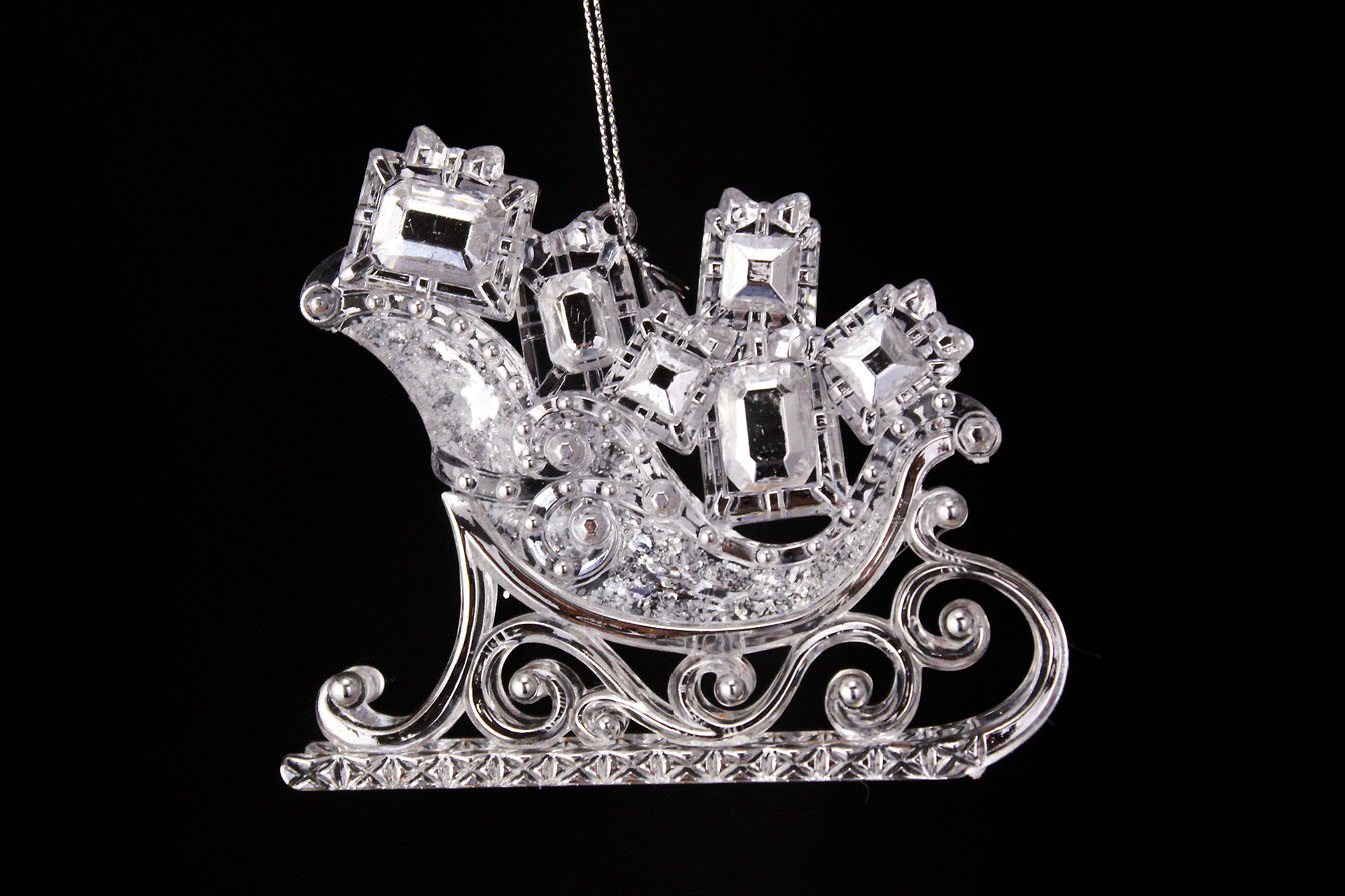 Christmas Sleigh Ornament