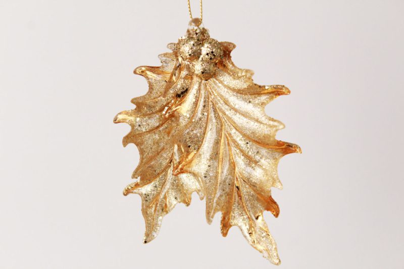 Christmas Leaves Ornament