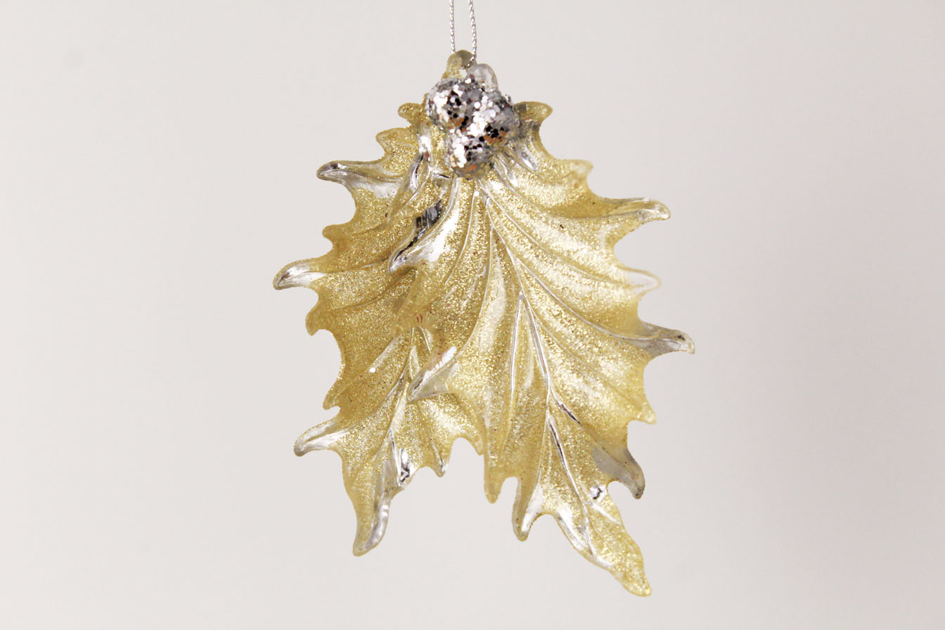 Christmas Leaves Ornament