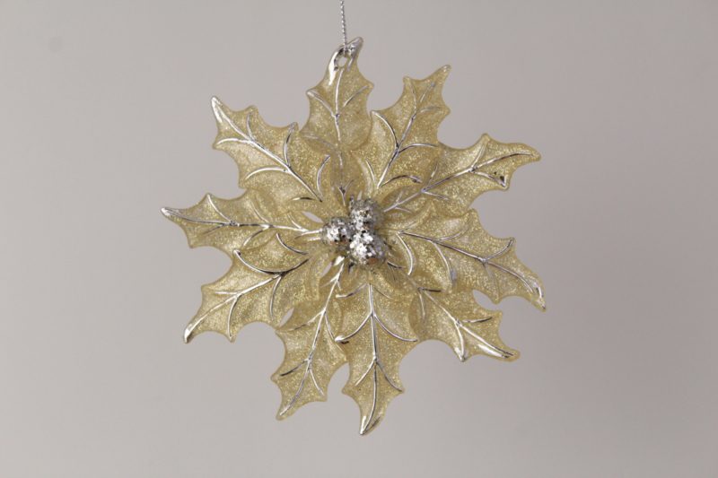 Christmas Leaves Ornament