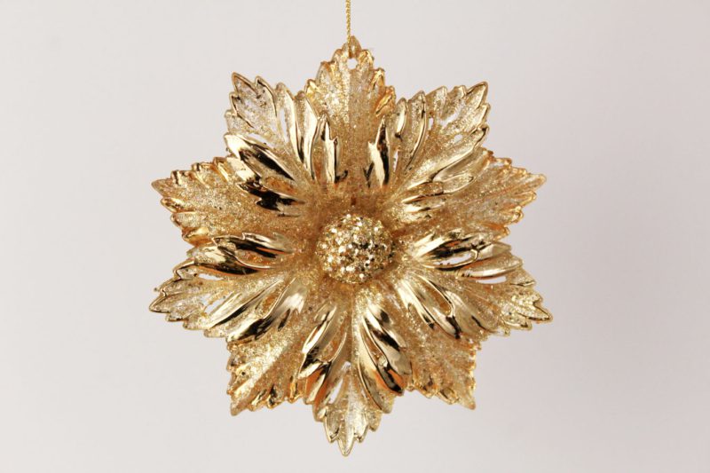 Poinsettia Ornament