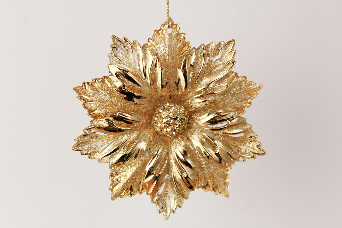 Poinsettia Ornament