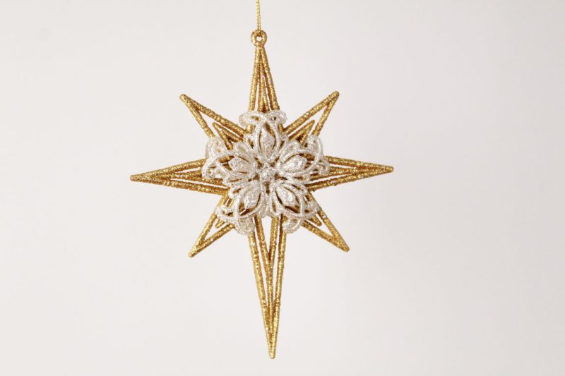 North Star And Star Ornament