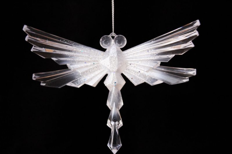 Dragonfly And Butterfly Ornament