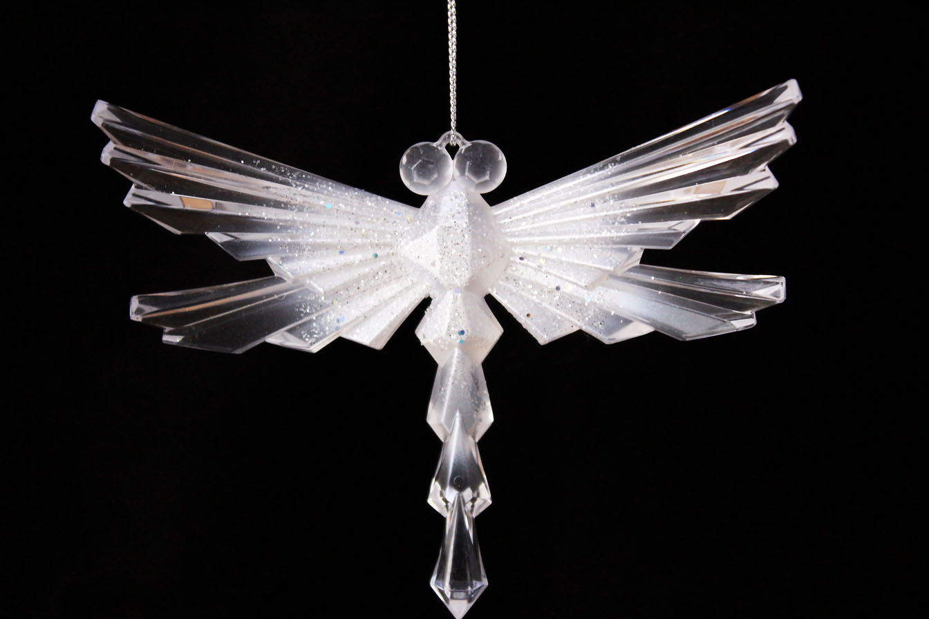 Dragonfly And Butterfly Ornament