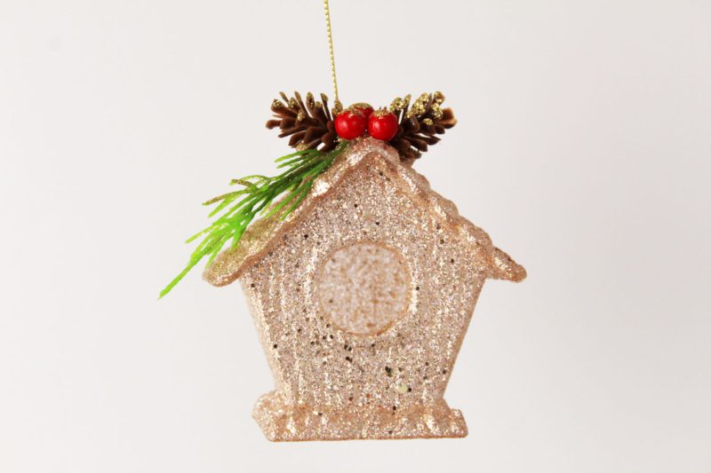 Bird House Ornament