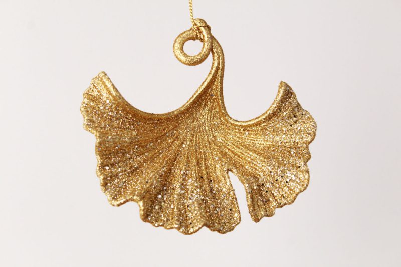 Ginkgo Leaf Ornament
