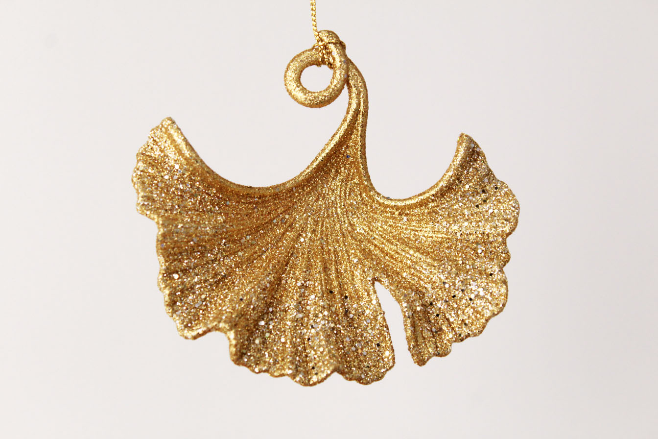Ginkgo Leaf Ornament