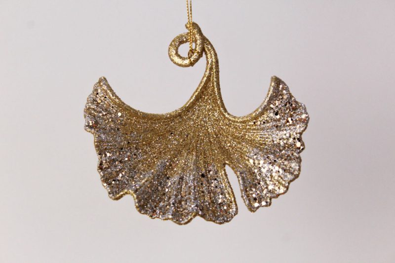Ginkgo Leaf Ornament