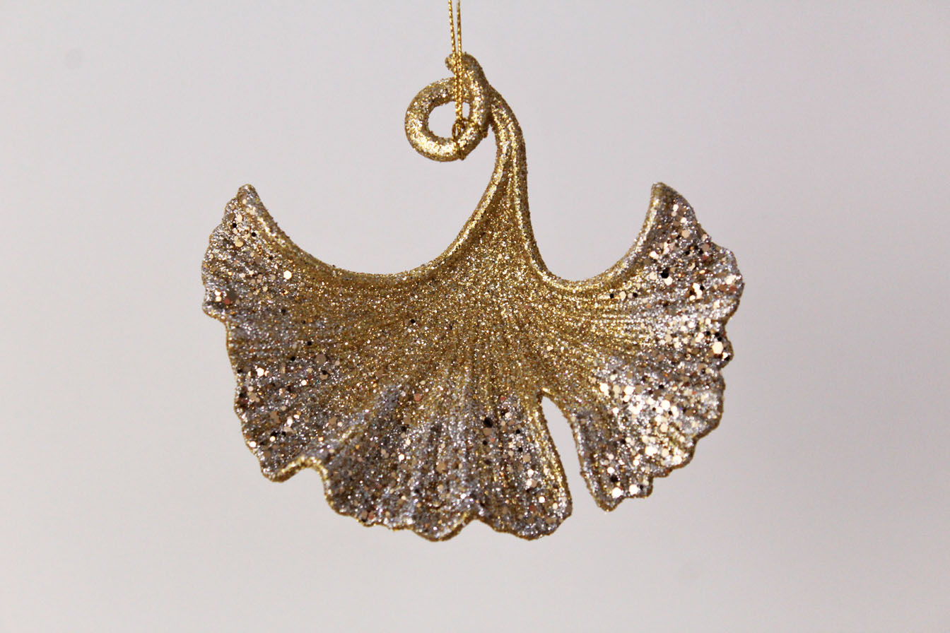 Ginkgo Leaf Ornament