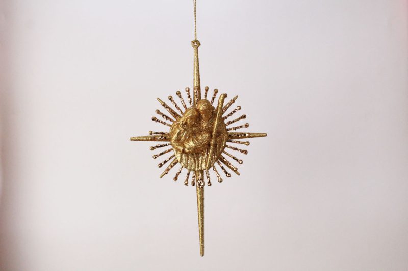 The Holy Family With Polar Star Ornament