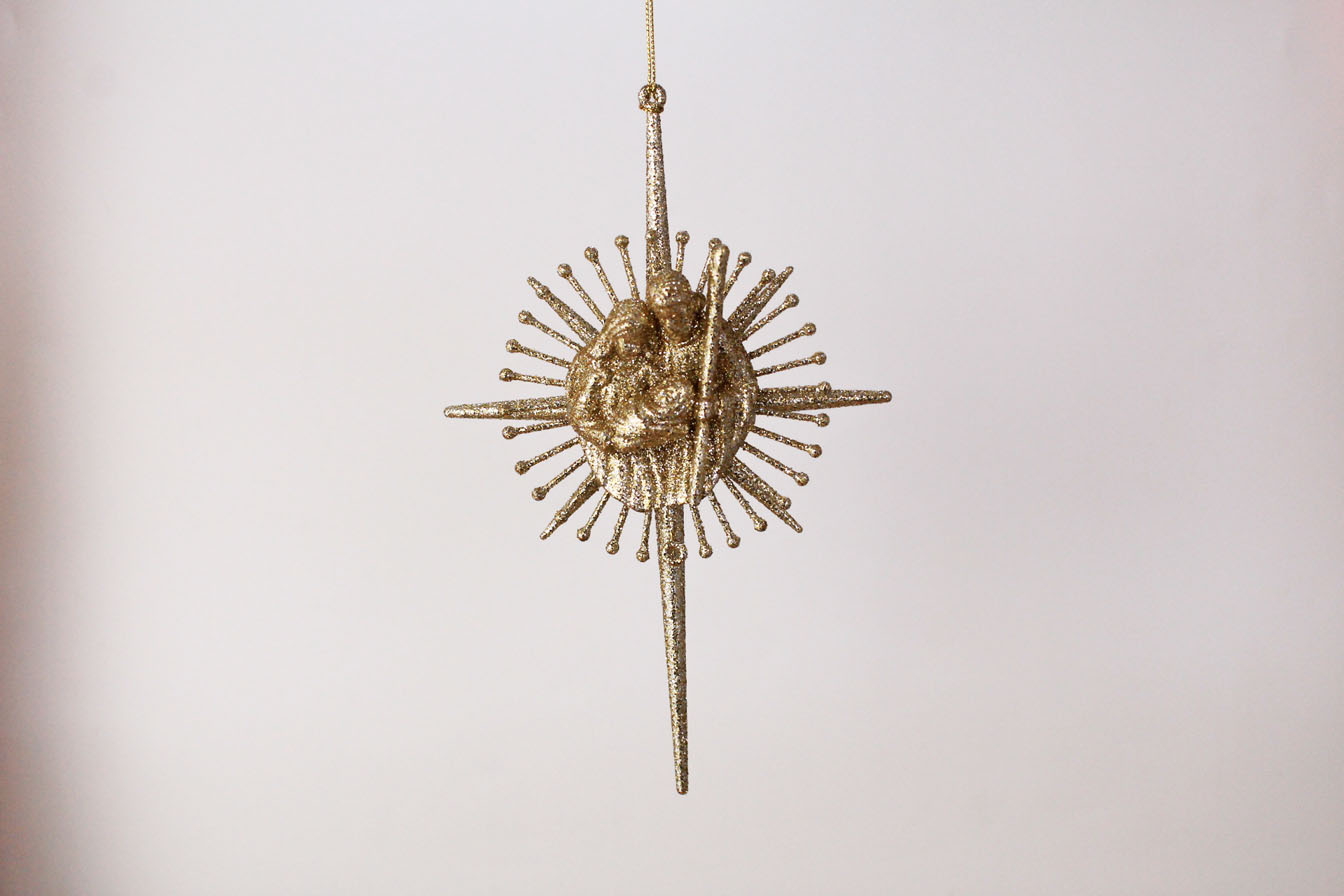 The Holy Family With Polar Star Ornament