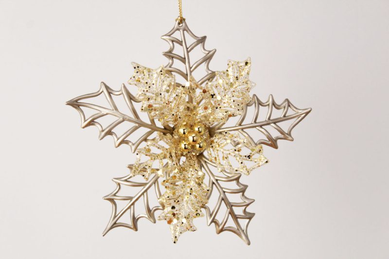 Poinsettia Ornament