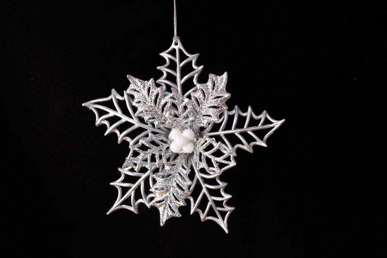 Poinsettia Ornament