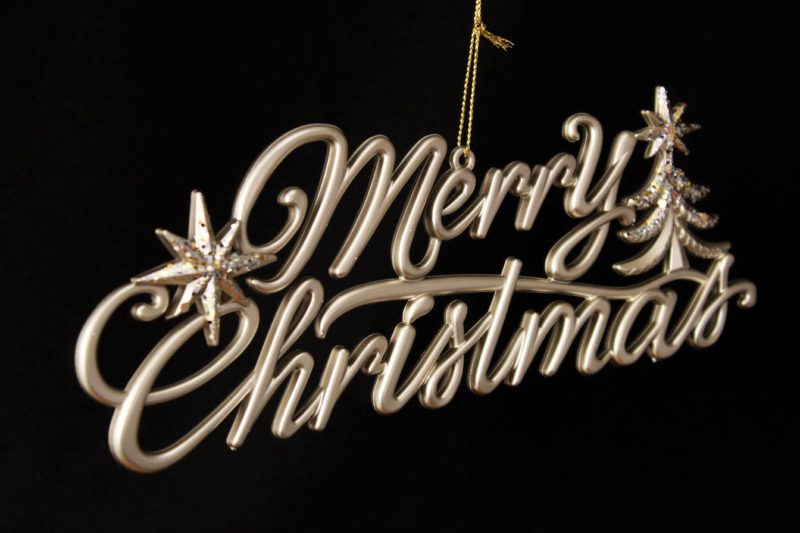 “Merry Christmas” Ornament