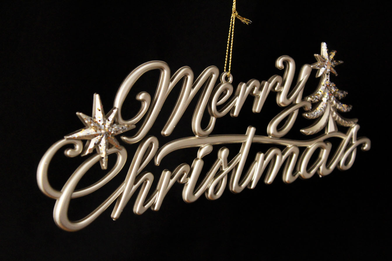 “Merry Christmas” Ornament