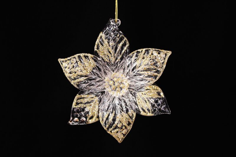 Poinsettia Ornament