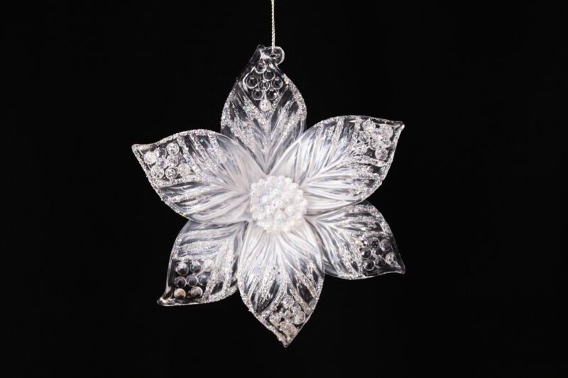 Poinsettia Ornament