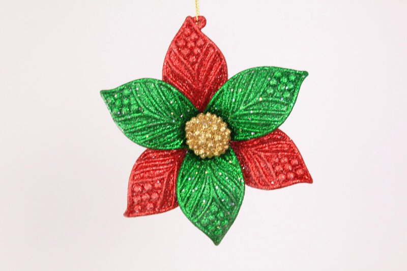 Poinsettia Ornament