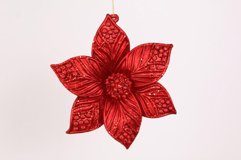 Poinsettia Ornament