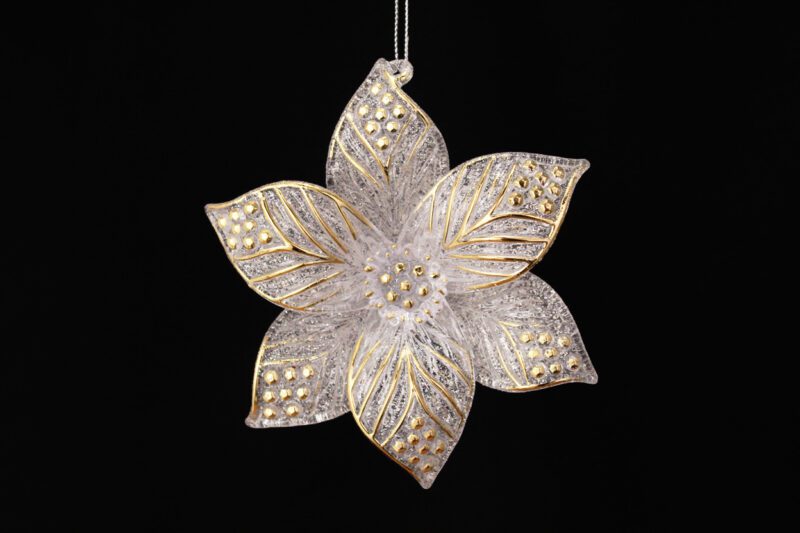 Poinsettia Ornament