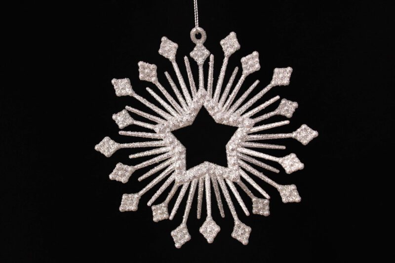 Stars Snowflakes Ornament