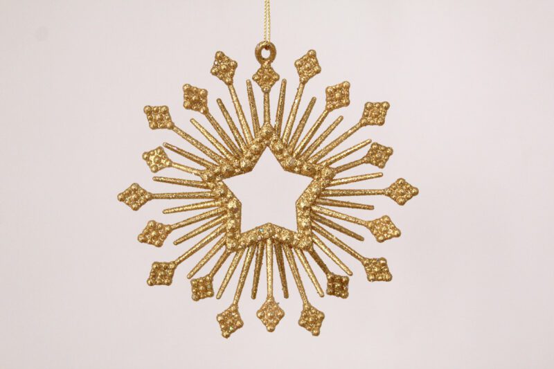 Stars Snowflakes Ornament