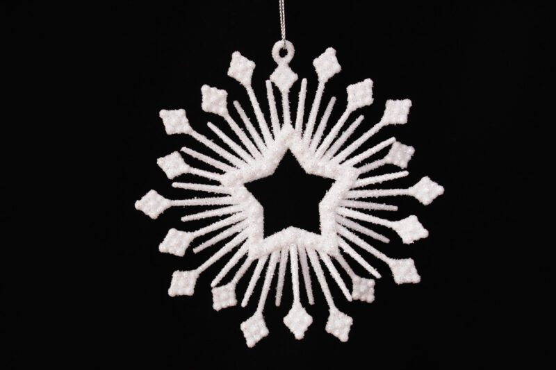 Stars Snowflakes Ornament