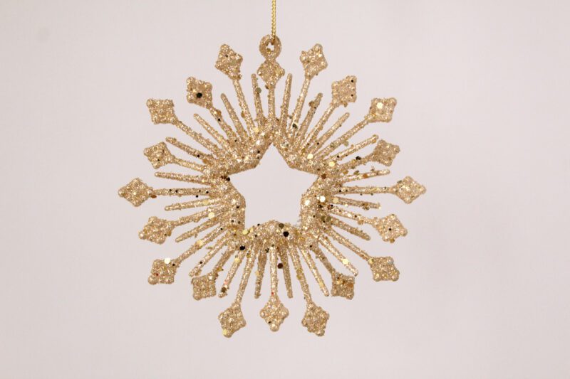 Stars Snowflakes Ornament