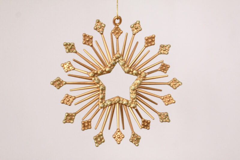 Stars Snowflakes Ornament