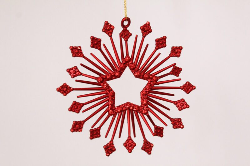 Stars Snowflakes Ornament