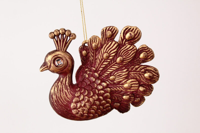 Cute Peacock Ornament