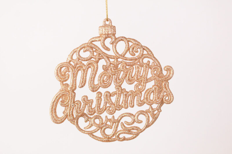 Merry Christmas Ornament